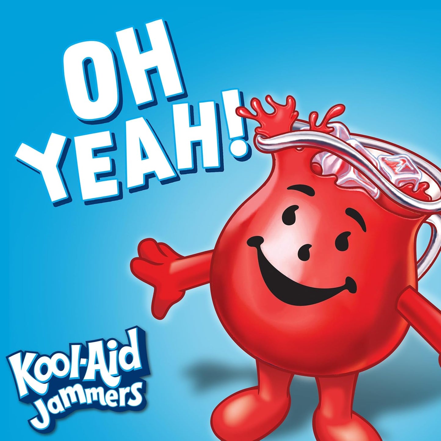 Kool-Aid Jammers Tropical Punch Pouches – Low-Sugar Soda Alternative for Adults, 6 fl oz Single-Serve Packs