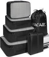 BAGAIL Travel Packing Cube Set, Practical Birthday Gift for Frequent Flyers and Vacation Lovers