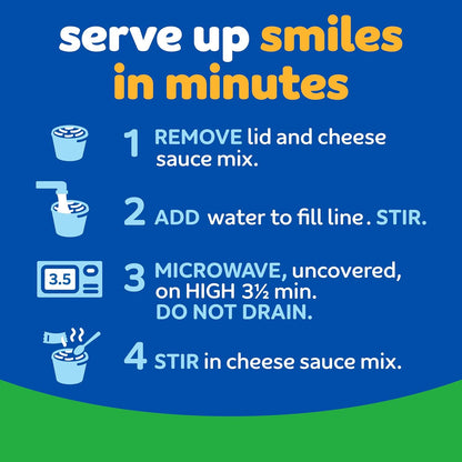Kraft Gluten Free Mac & Cheese Cups – Independent Kids Snack They Can Heat Themselves, No Stove Required