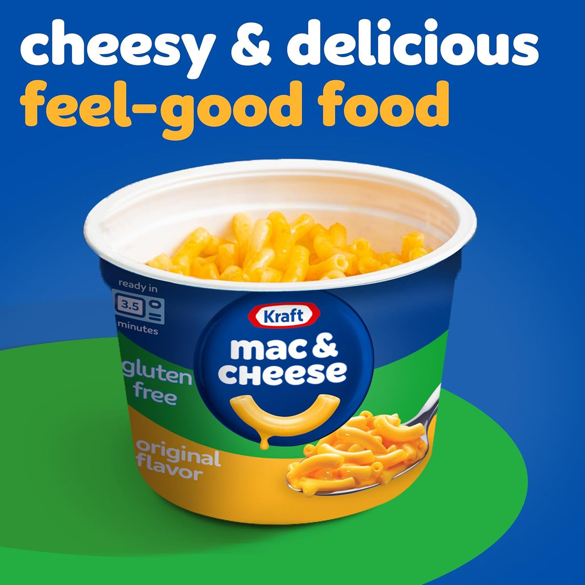 Kraft Gluten Free Mac & Cheese Cups – Independent Kids Snack They Can Heat Themselves, No Stove Required
