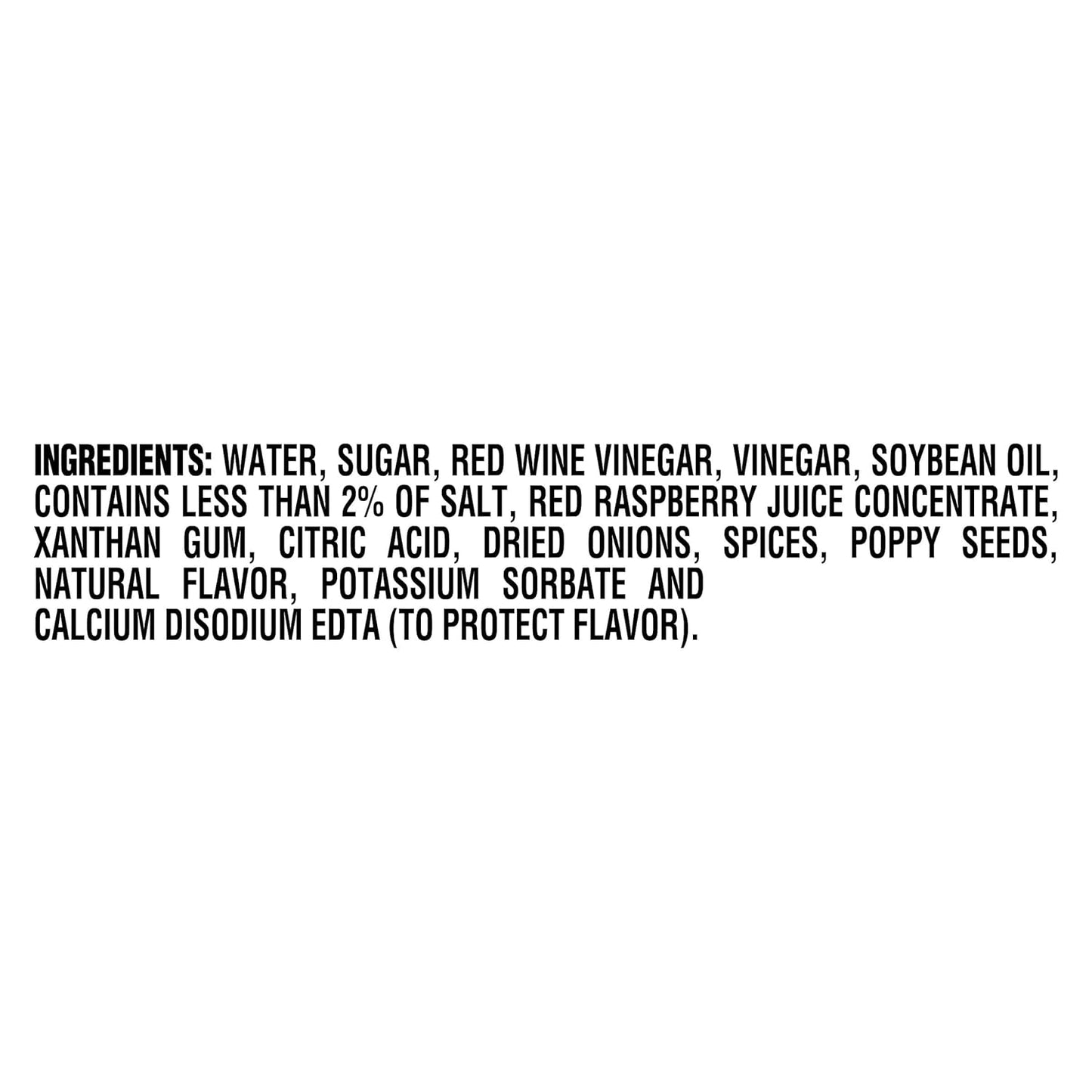 Kraft Lite Balsamic Raspberry Vinaigrette – Clean-Label Dressing for Weight Management and Spinach Salads, 16 fl oz