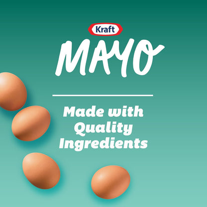 Kraft Real Mayo – Easy Squeeze Mayo for Kids' Lunchboxes, Dippers, and Quick Family Meals