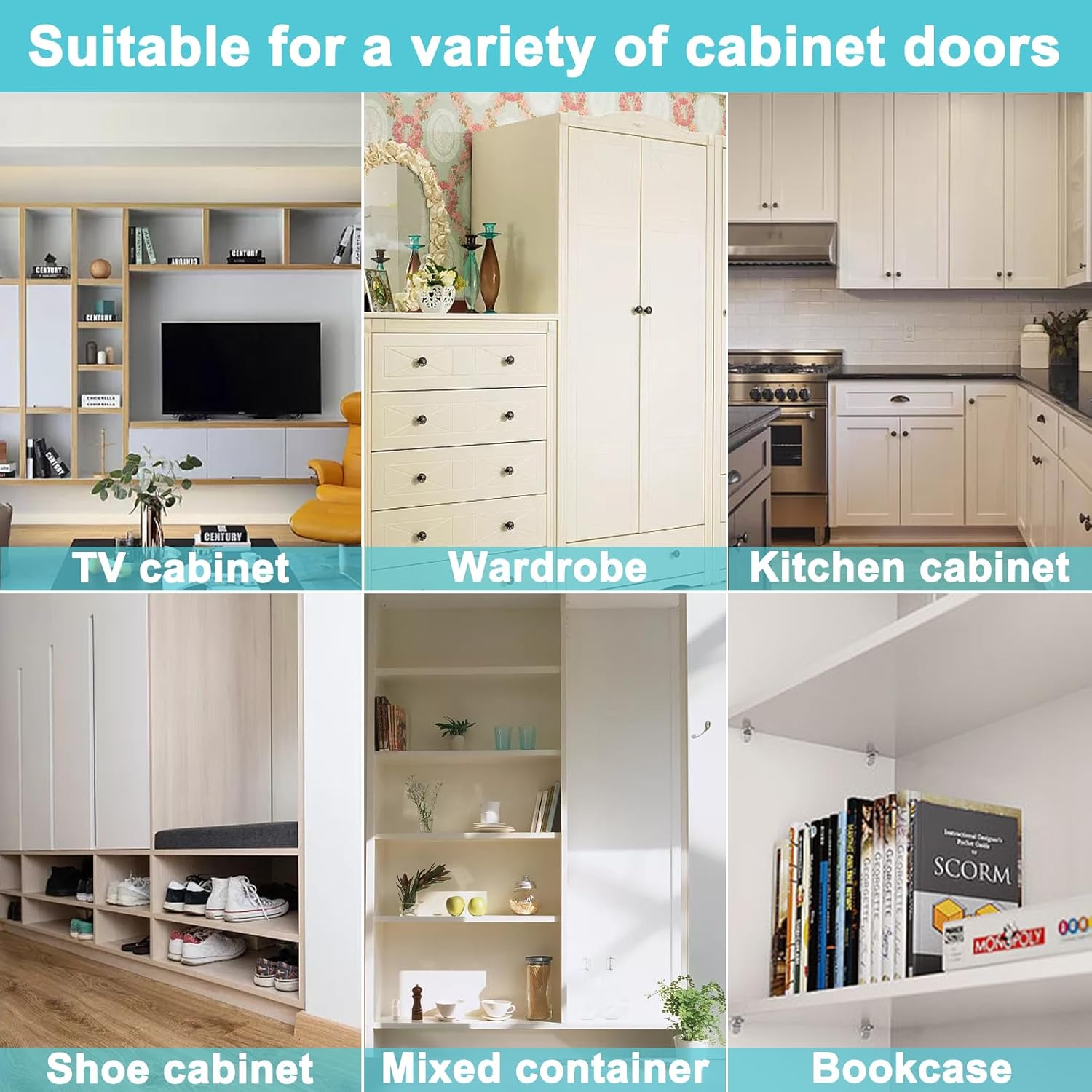 Krysalid Decor 144-Piece Shelf Peg Set - Reinforced Cabinet Hardware for Worry-Free Heavy Glass Display Shelves