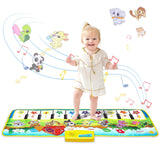 Toddler Music Mat - Soft Battery-Operated Playmat for Safe Indoor Exploration