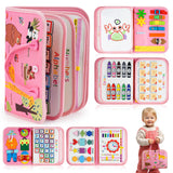 Montessori Sensory Toy Gift for Preschoolers, Thoughtful Screen-Free Activity Book for Birthdays, Holidays and Family Gatherings