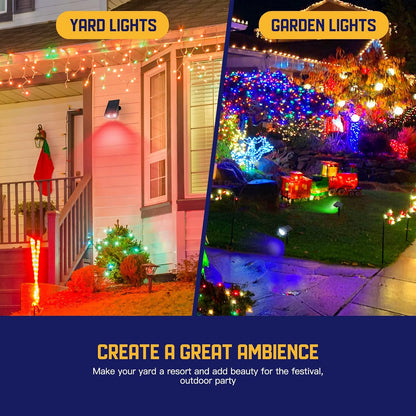 Kyosho Solar Ground Lights – Dusk to Dawn Pathway and Poolside Illumination, Multicolor