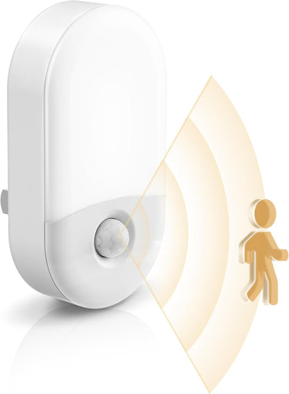L LOHAS Baby and Child Night Light – Soft 3000K Glow for Sleep Friendly Nursery Lighting, Motion Sensor 2-Pack