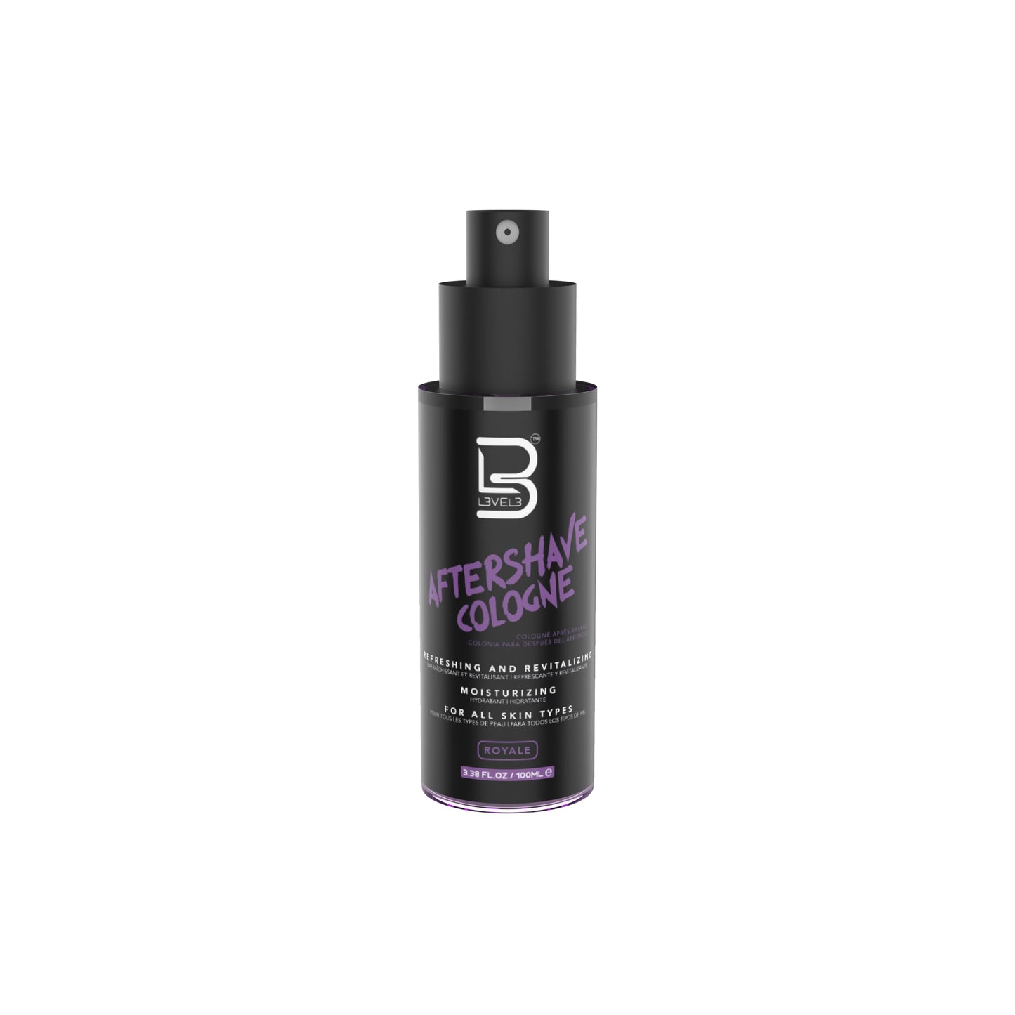 L3 Level 3 After Shave Spray Cologne - Softens Skin - Refreshes and Relieves Face and Skin - Moisturizing Formula Level Three After Shaving