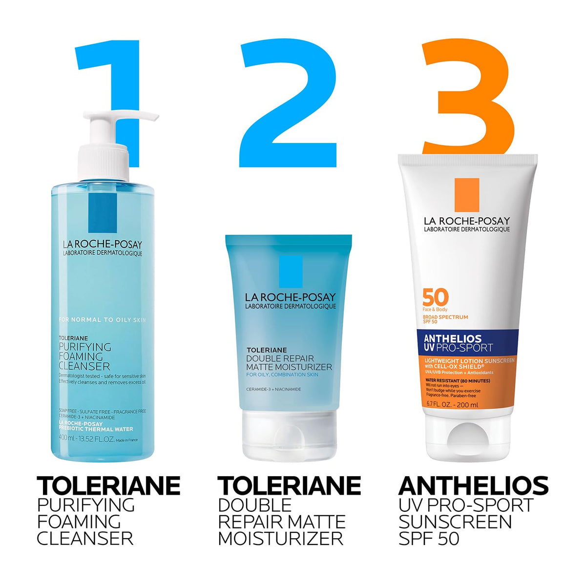 La Roche-Posay Anthelios UV Pro-Sport Spray – Fast-Drying SPF 45 for Beach, Patio & Open-Air Activities
