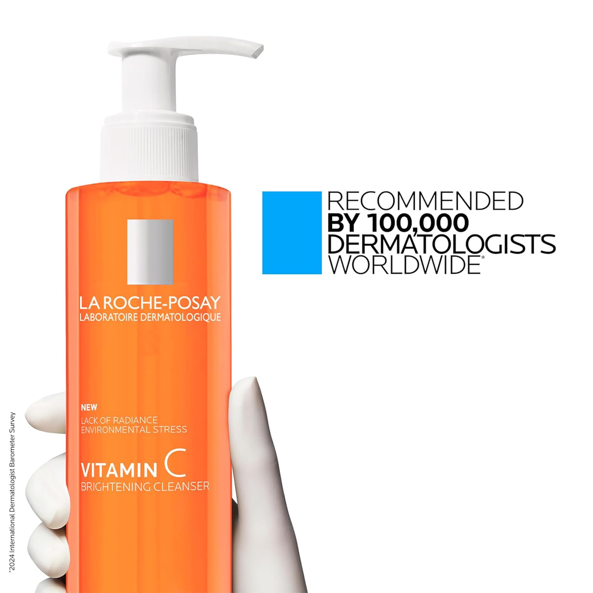 La Roche-Posay Niacinamide & Vitamin C Facial Cleanser – Calming Brightening Wash for Mindful Skincare