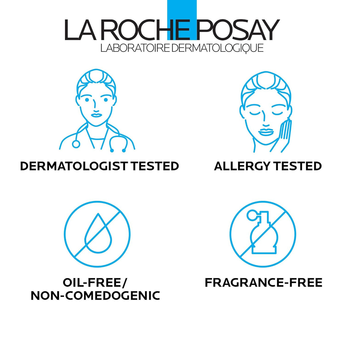 La Roche-Posay Toleriane Hydrating Facial Wash – Clean, Gentle Formula for Reactive Skin Types