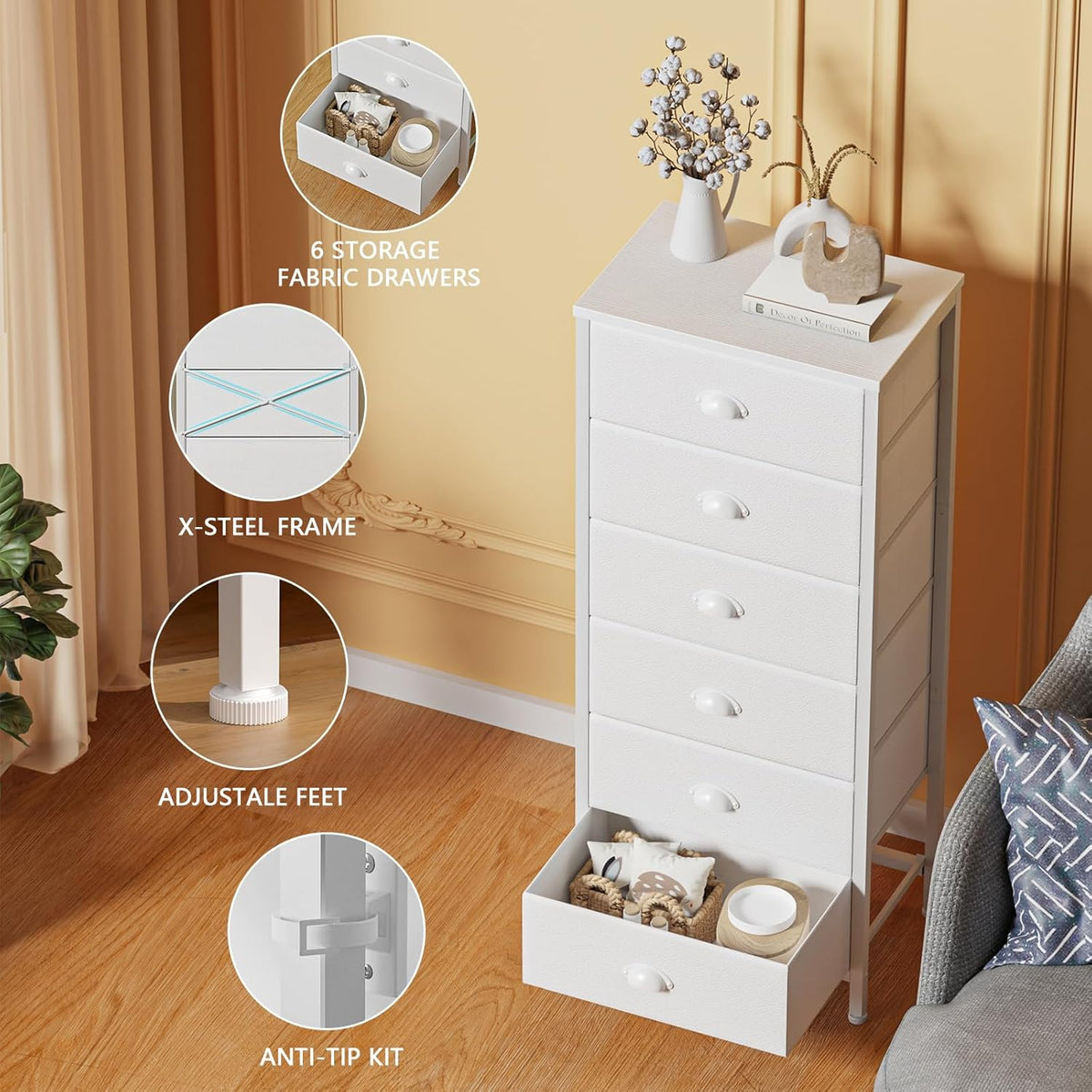 lacquered mdf wood top suitable for lamps, photos, or a nightstand surface