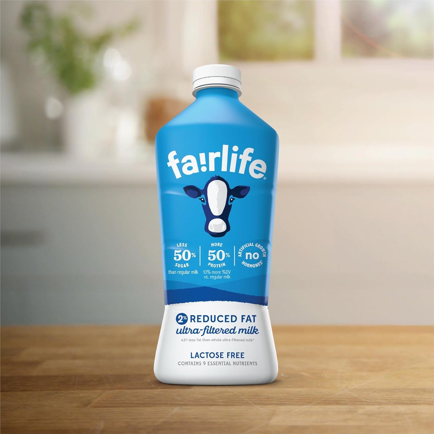 lactase enzyme added to make the milk lactose free