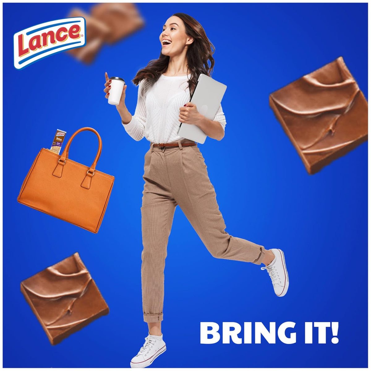 Lance Nekot Fudge Sandwich Cookies, Grab-and-Go Afternoon Snack Packs for the Home Office and Workspaces