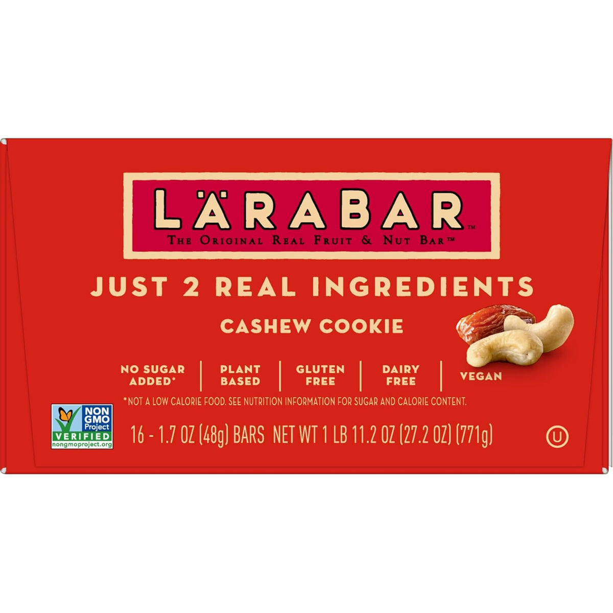 Larabar Cashew Cookie Bars – Clean-Ingredient Office Snack for Mindful Midday Eating