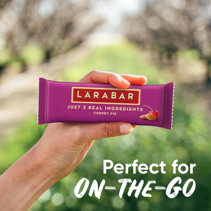 Larabar Cherry Pie Bar – Plant-Based Snack for Low-Glycemic Wellness Lifestyle, Vegan and Gluten Free
