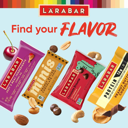 Larabar Cherry Pie Bar – Plant-Based Snack for Low-Glycemic Wellness Lifestyle, Vegan and Gluten Free