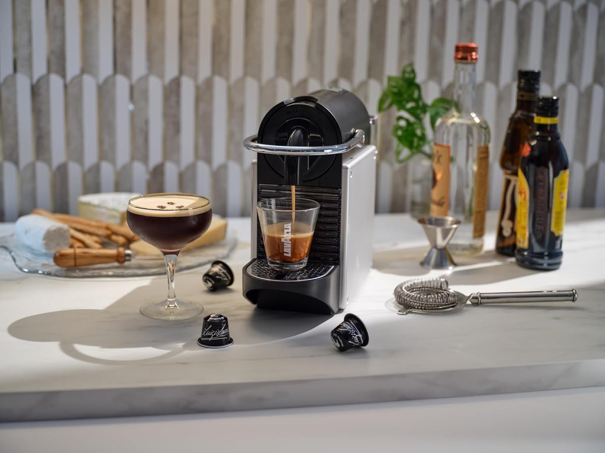 Lavazza Espresso Maestro Ristretto Capsules – Clean Single-Origin Style Pods for Clutter-Free Counters, Nespresso Original Compatible