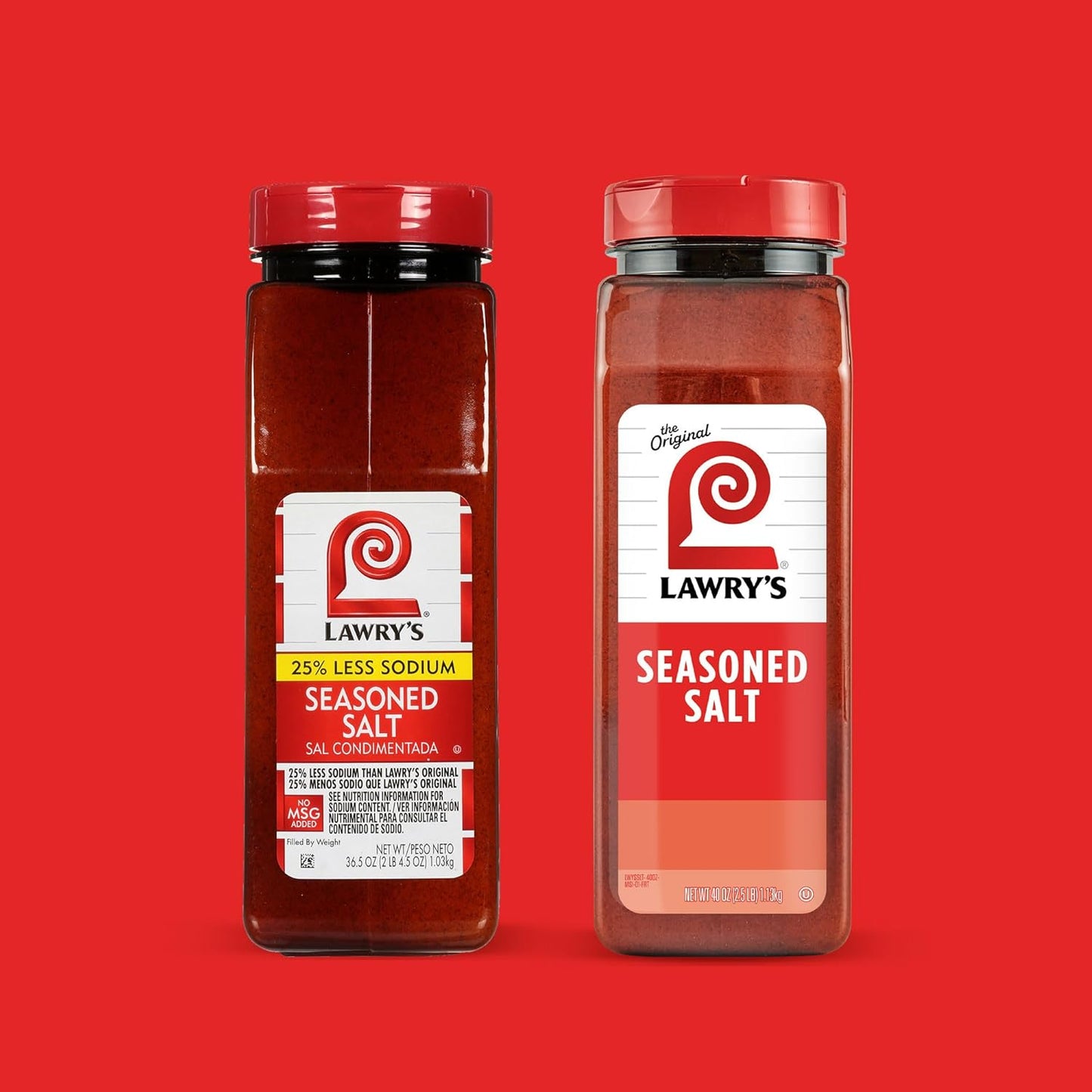 Lawry's 25% Less Sodium Seasoned Salt – Time-Saving Multi-Spice Blend for Professional Chefs, Fast Service and Consistent Flavor