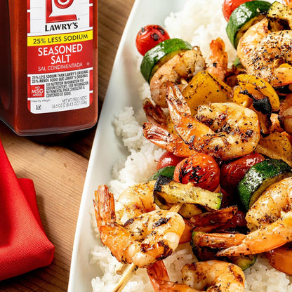 Lawry's 25% Less Sodium Seasoned Salt – Time-Saving Multi-Spice Blend for Professional Chefs, Fast Service and Consistent Flavor