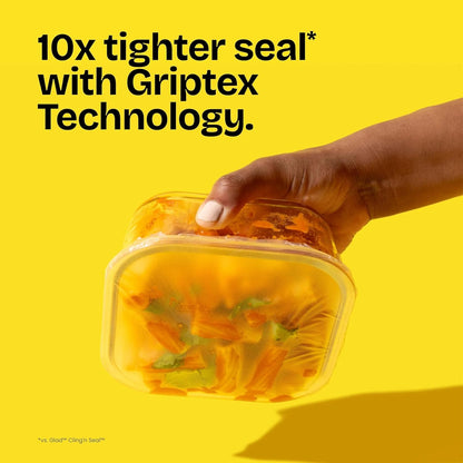 leak-proof and airtight seal rated 10x tighter than competing wraps
