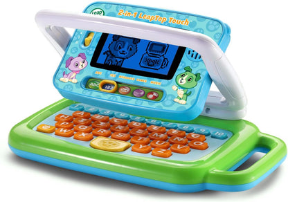 LeapFrog 2-in-1 LeapTop Touch – Uncluttered Educational Toy for Minimalist Homes, Single Device for Letters Numbers and Music