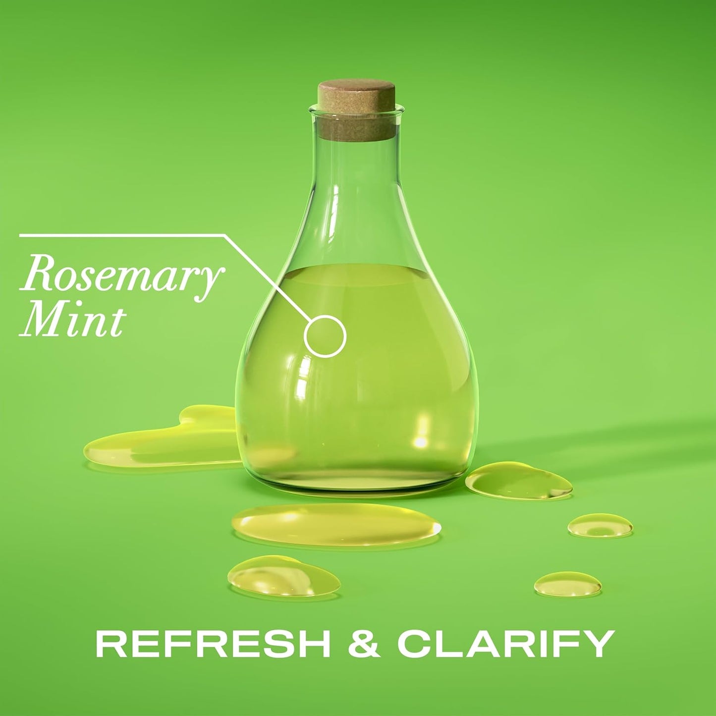 leave-in, no-rinse liquid formula that is lightweight and non-greasy