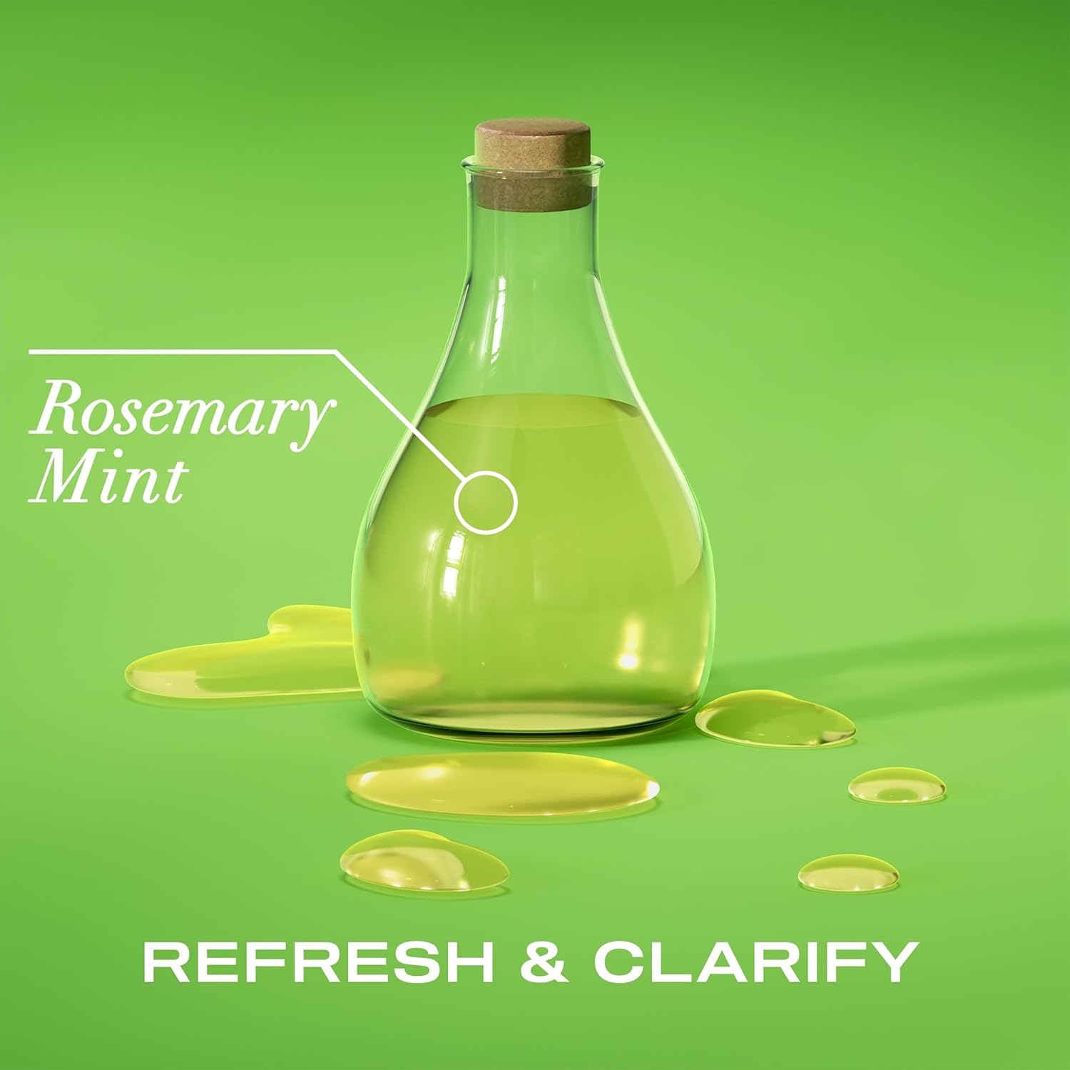 leave-in, no-rinse liquid formula that is lightweight and non-greasy