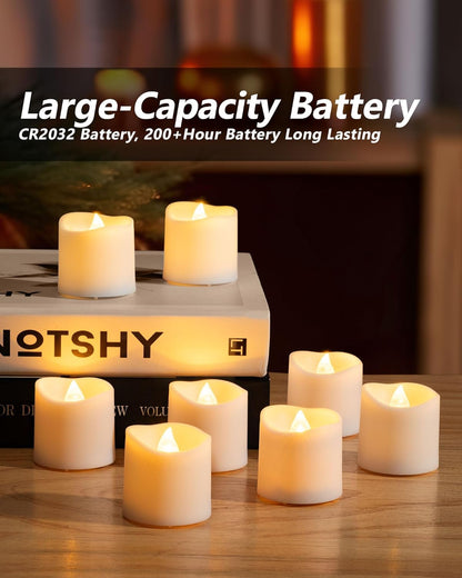 led flame bead with warm white flicker effect and soft uniform glow
