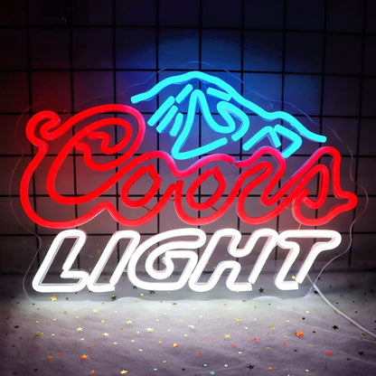 led neon-style tube construction that stays cool to the touch (no glass, no heat)