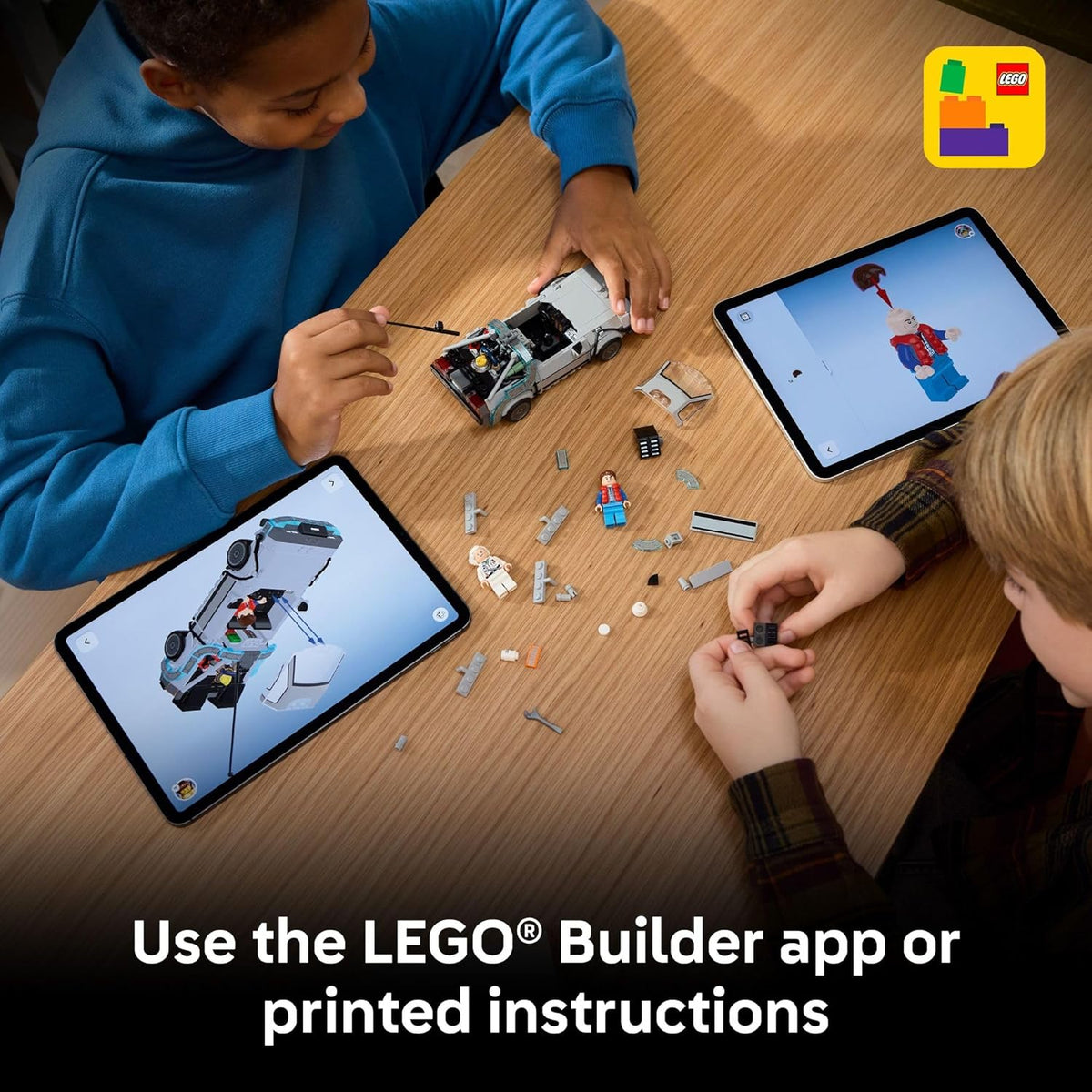 lego builder app support with 3d digital building guidance