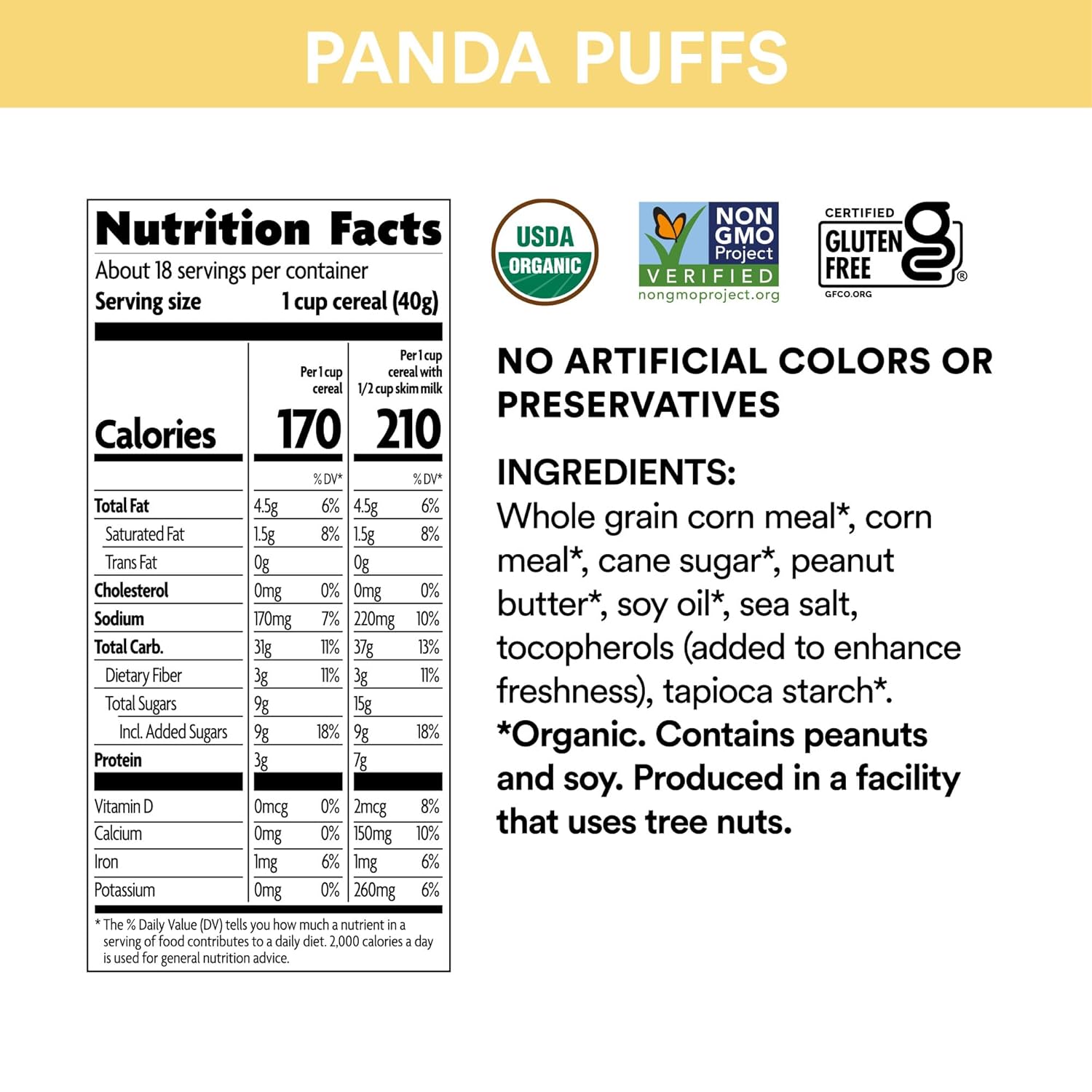 light, airy texture engineered to stay crunchy in milk