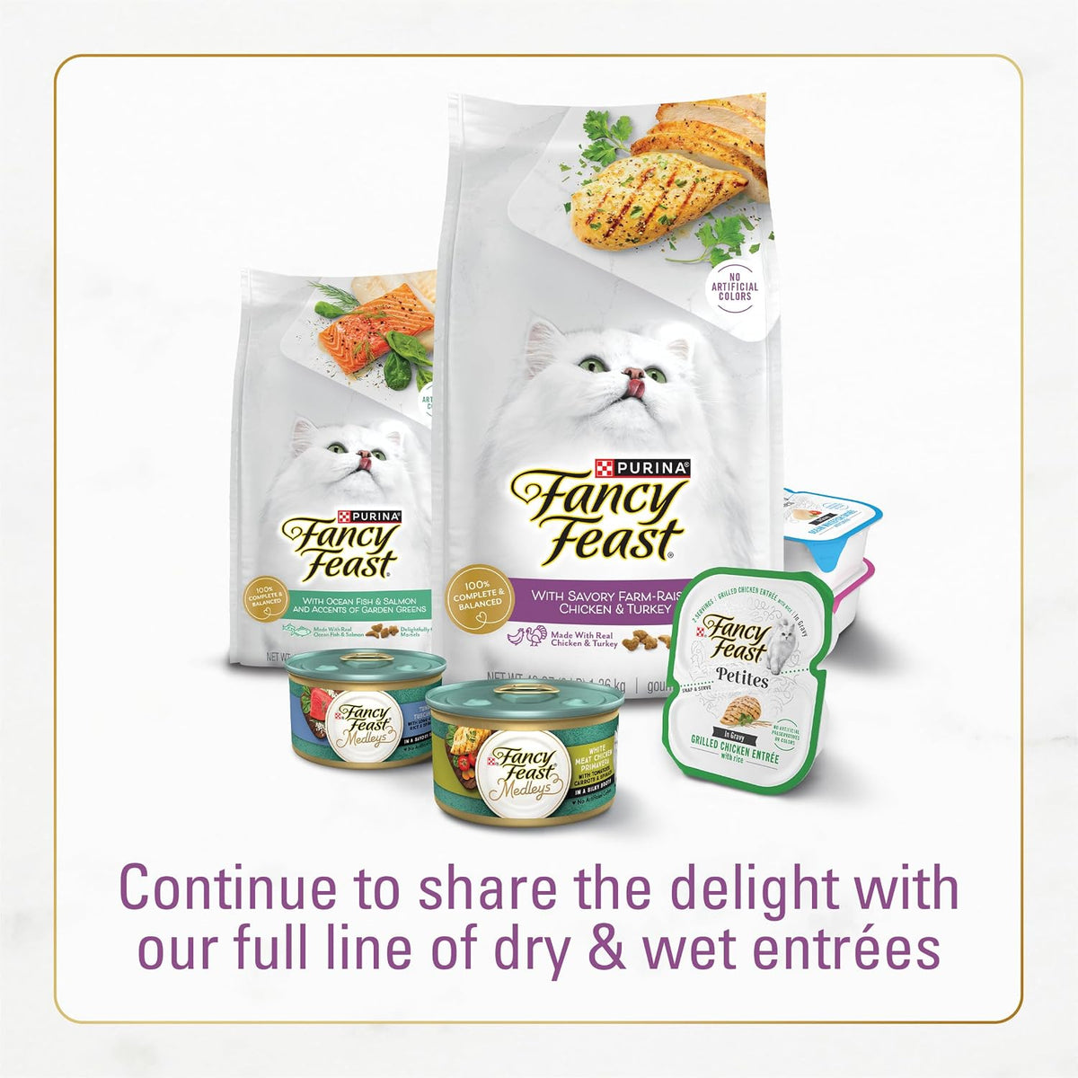 Fancy Feast Complete Cat Food for a Smokeless Feeding Area
