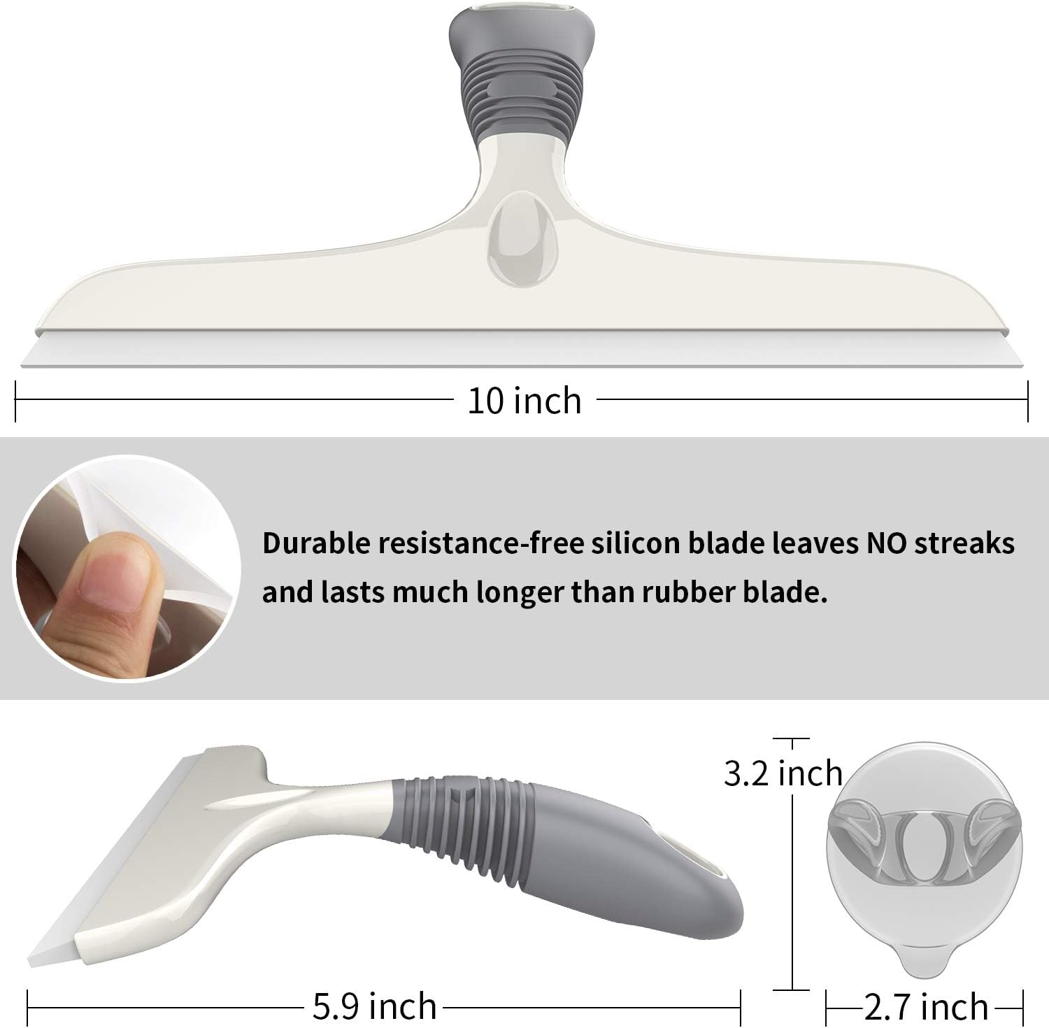 lightweight 120 g construction to prevent arm fatigue