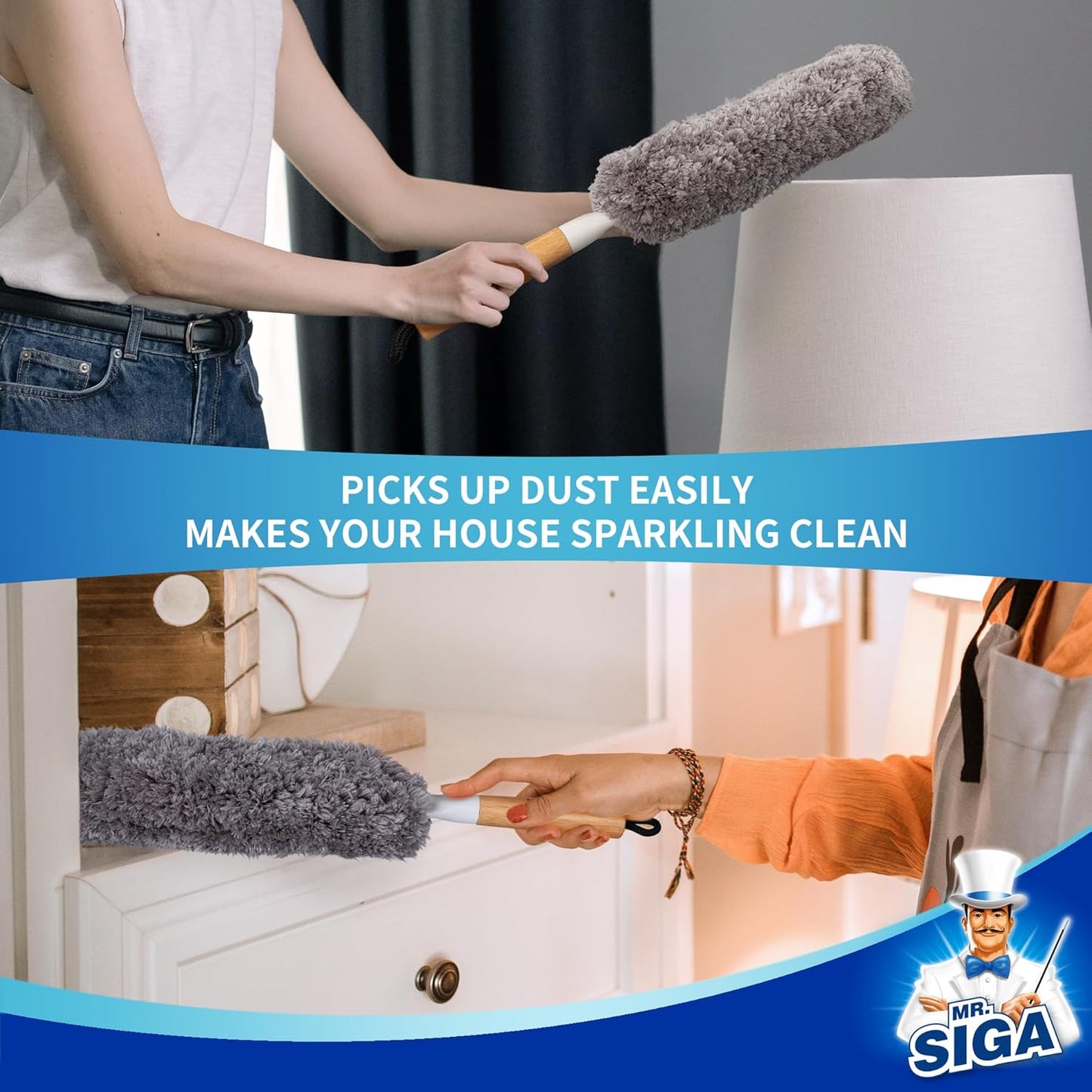 lightweight 130 g construction for fatigue-free extended cleaning