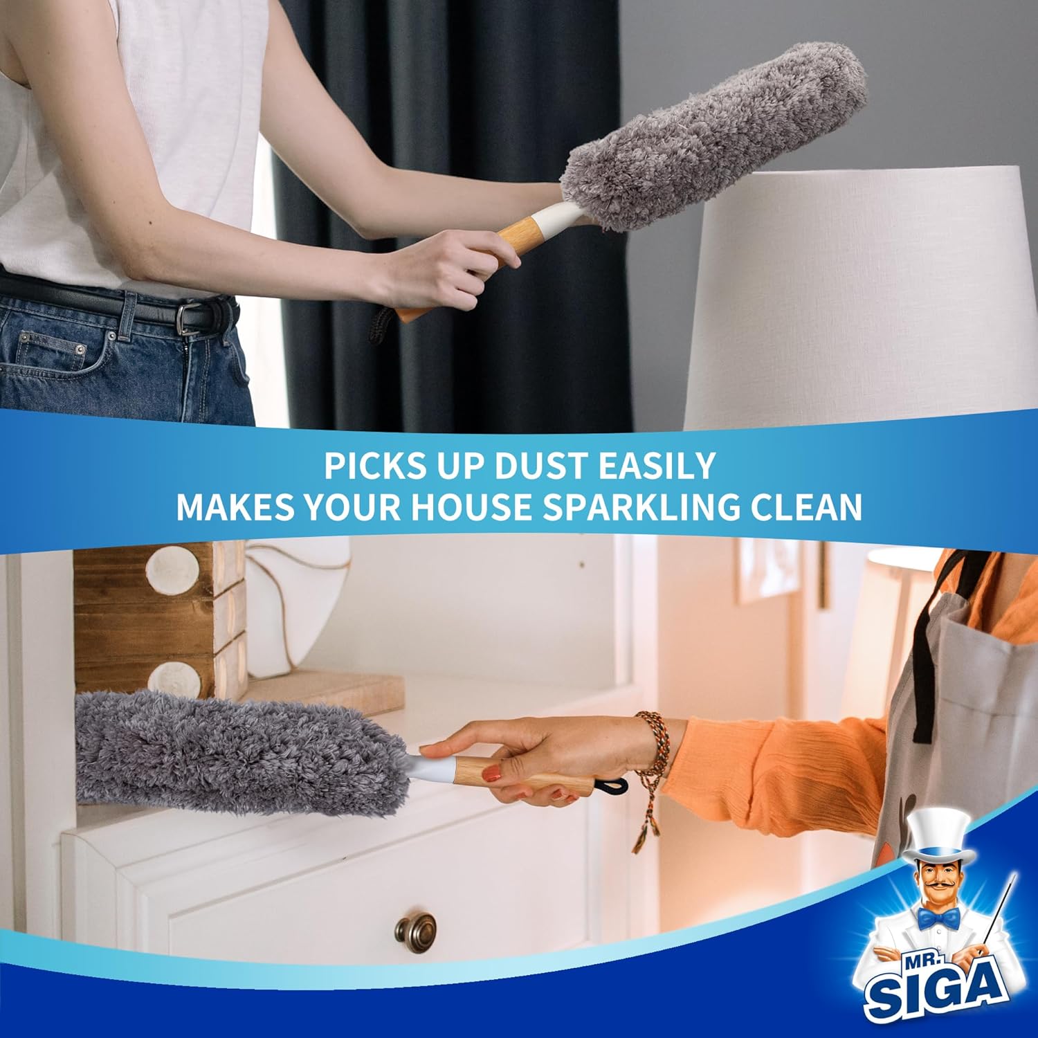 lightweight 130 g construction for fatigue-free extended cleaning