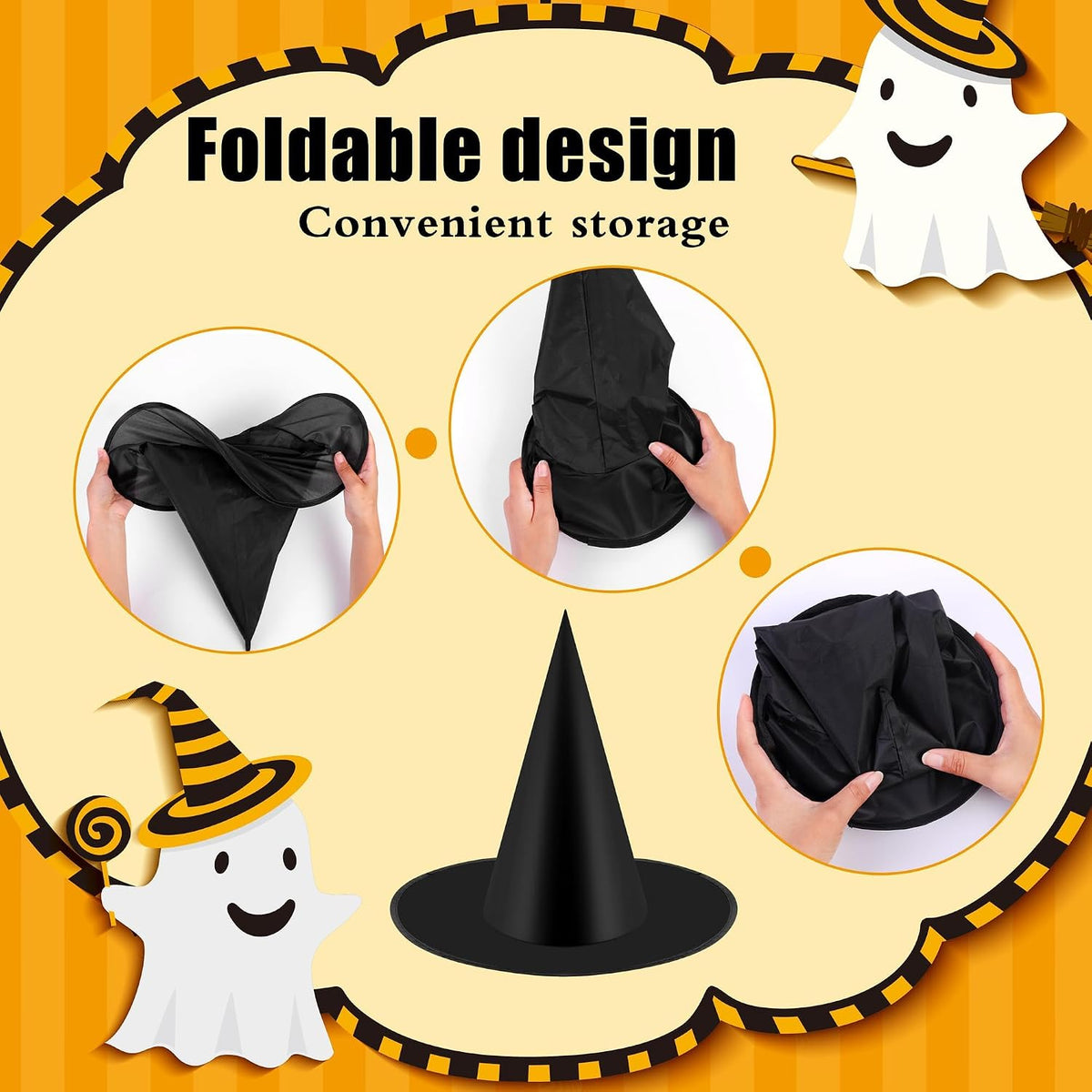 lightweight costume headwear construction for easy installation