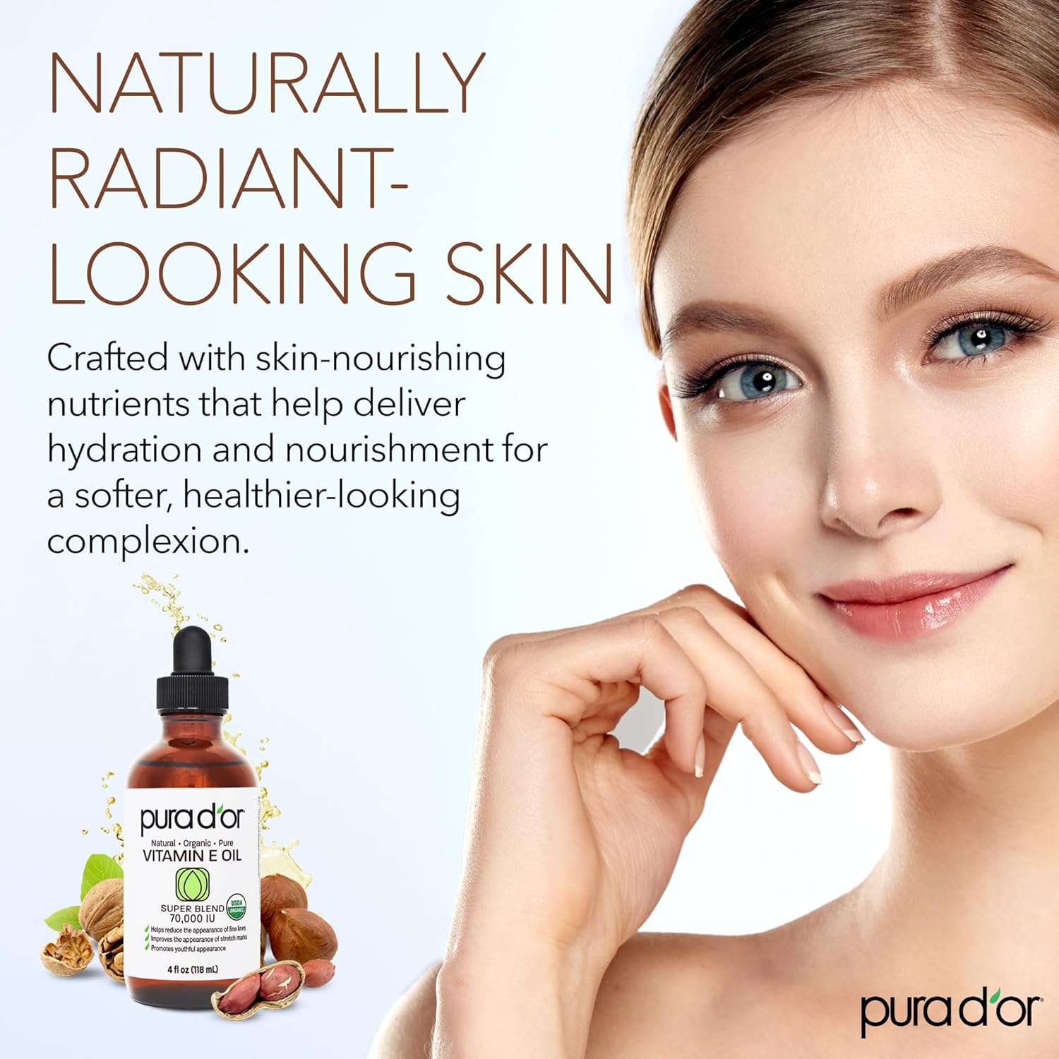 lightweight, fast-absorbing, non-greasy finish