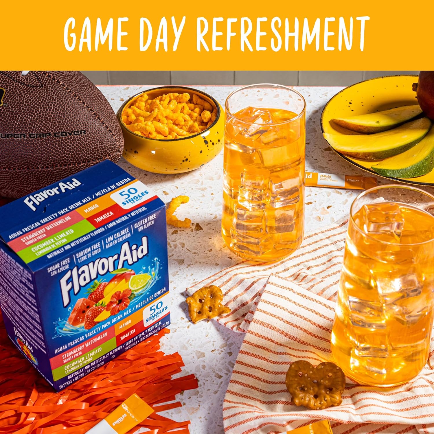 lightweight, individually wrapped sticks designed for grab-and-go portability