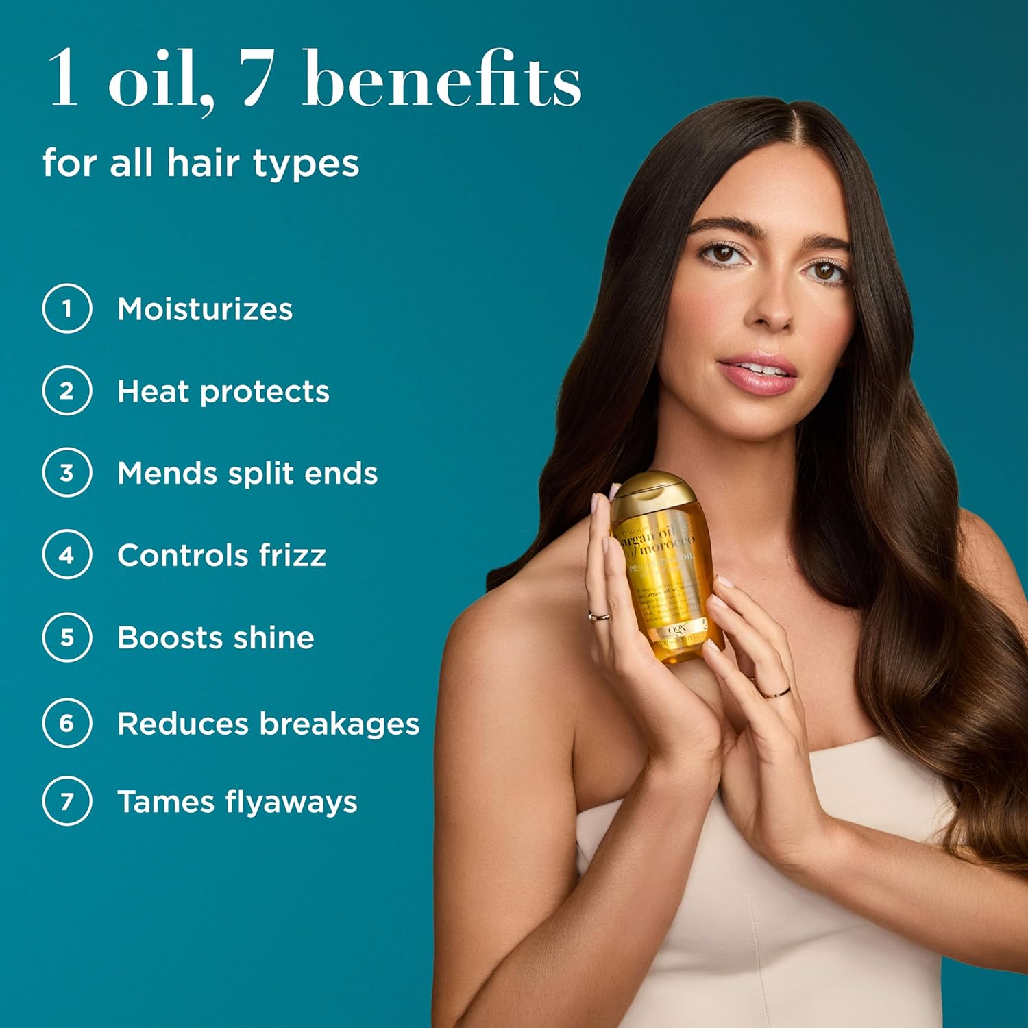 lightweight, non-greasy finish suitable for daily application on all hair types