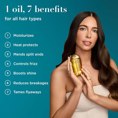 lightweight, non-greasy finish suitable for daily application on all hair types