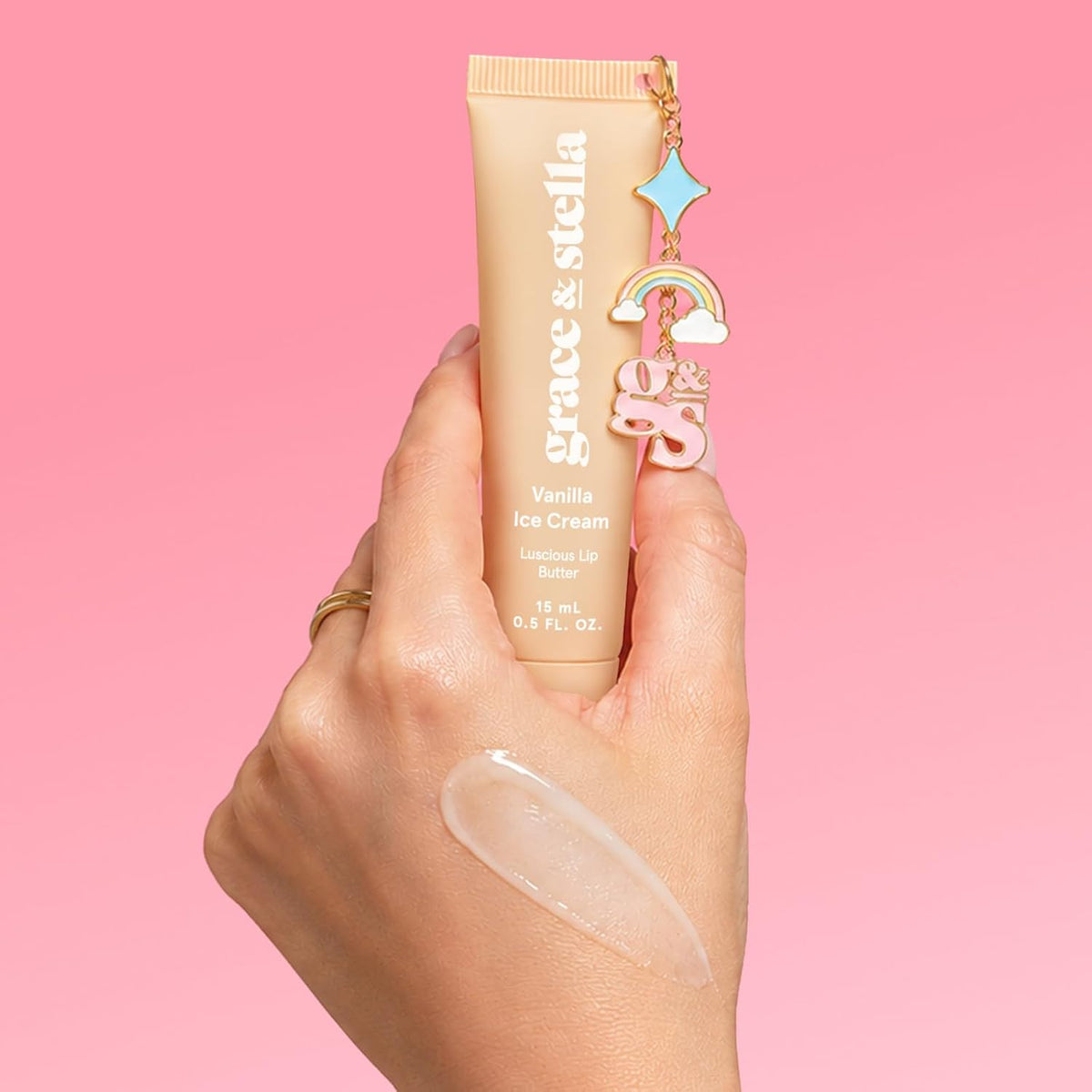 lightweight, non-sticky, melt-on texture suitable for day or overnight wear
