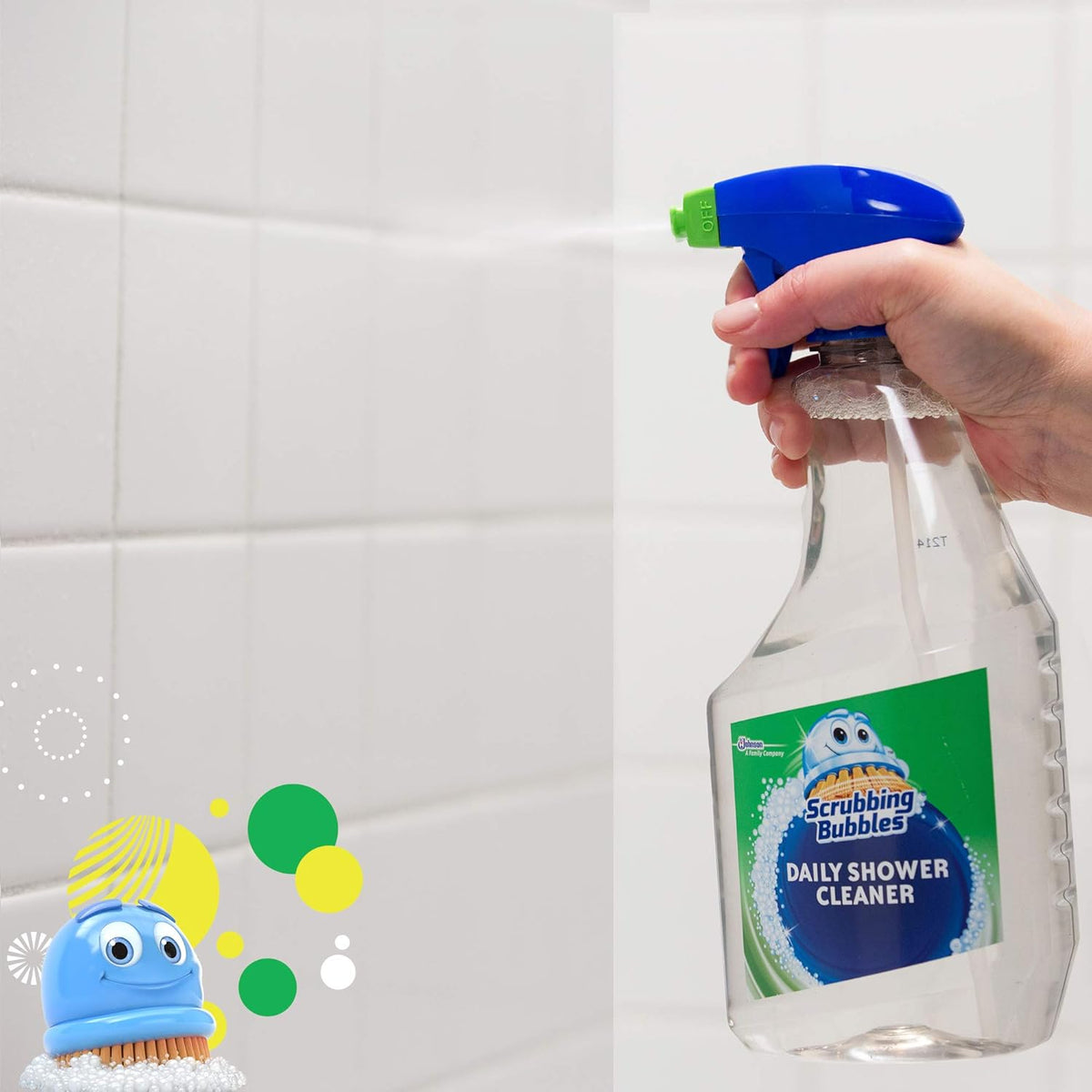 limescale and soap scum anti-build-up technology