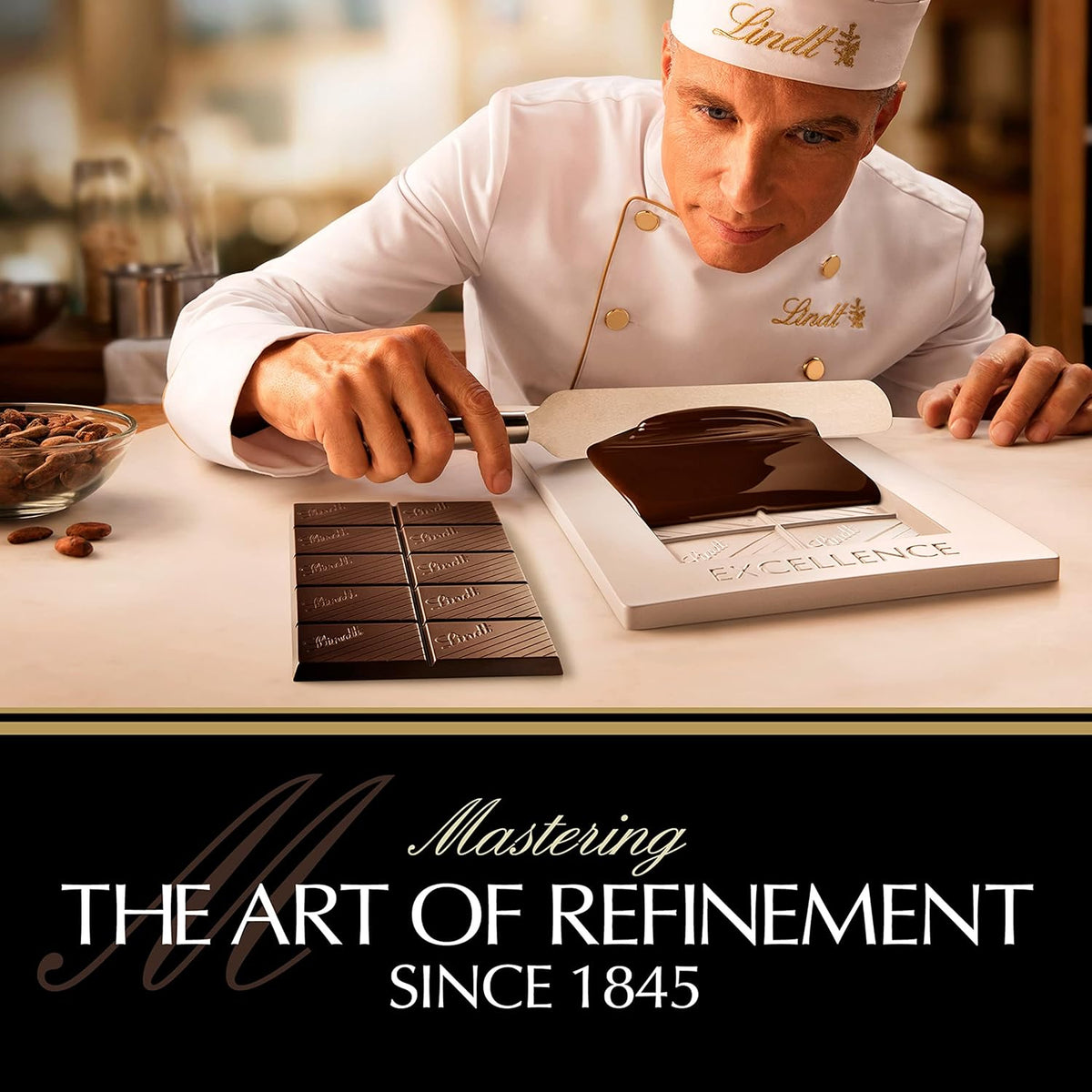 Lindt Excellence Sea Salt Dark Chocolate Bars – Sophisticated After-Dinner Indulgence for Entertaining Guests