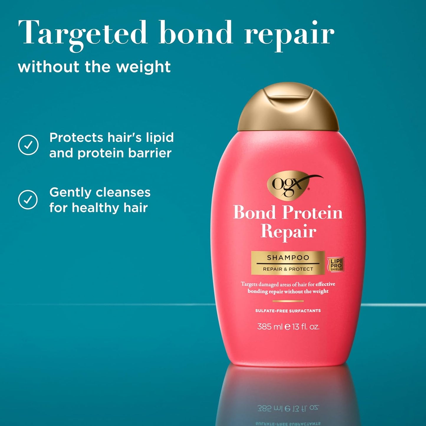 lipi pro shield technology supporting the hair's protein and lipid barrier