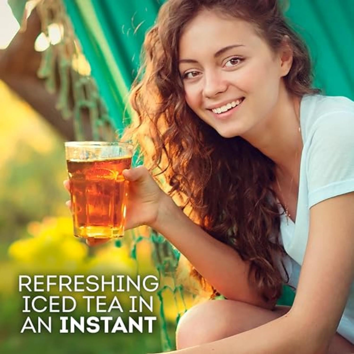 Lipton Lemon Sweetened Iced Tea Mix – Outdoor Party Pitcher Staple, Powdered Sweet Tea for Grilling Season