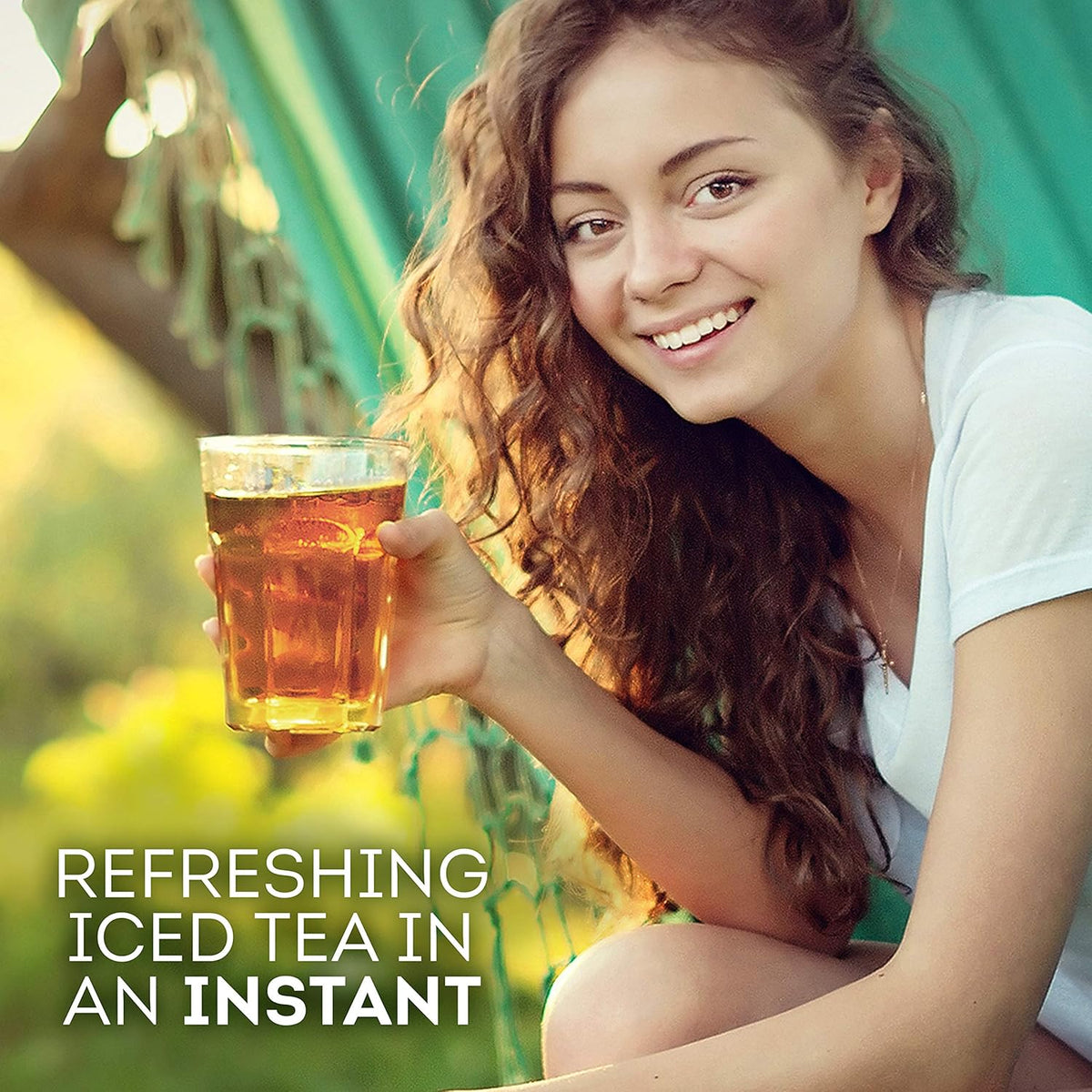 Lipton Lemon Sweetened Iced Tea Mix – Outdoor Party Pitcher Staple, Powdered Sweet Tea for Grilling Season