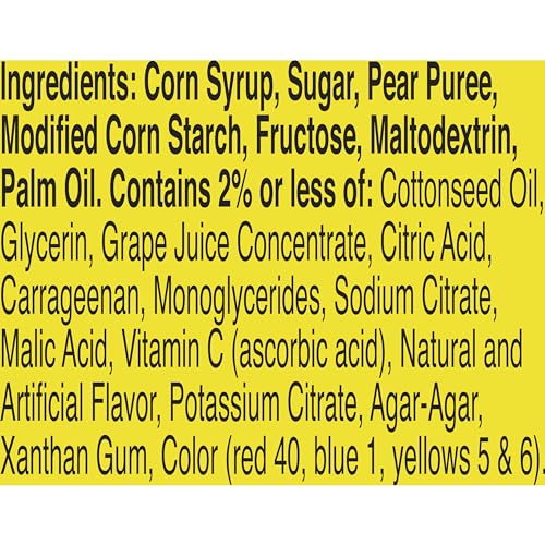 liquid-burst fruit-flavored center in every piece