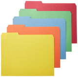 Amazon Basics Letter Size Manila Folders 100-Pack for the Kids Room Homework Station, Converting Loose Worksheets into a Simple Filing System