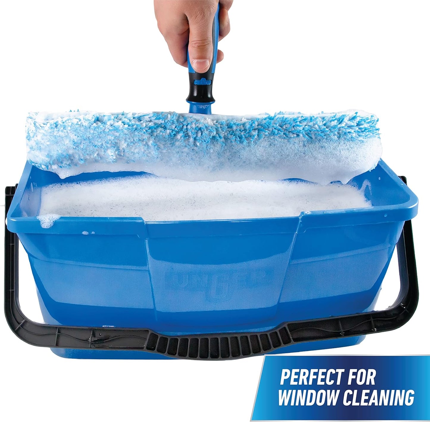 lockable comfort-grip plastic handle